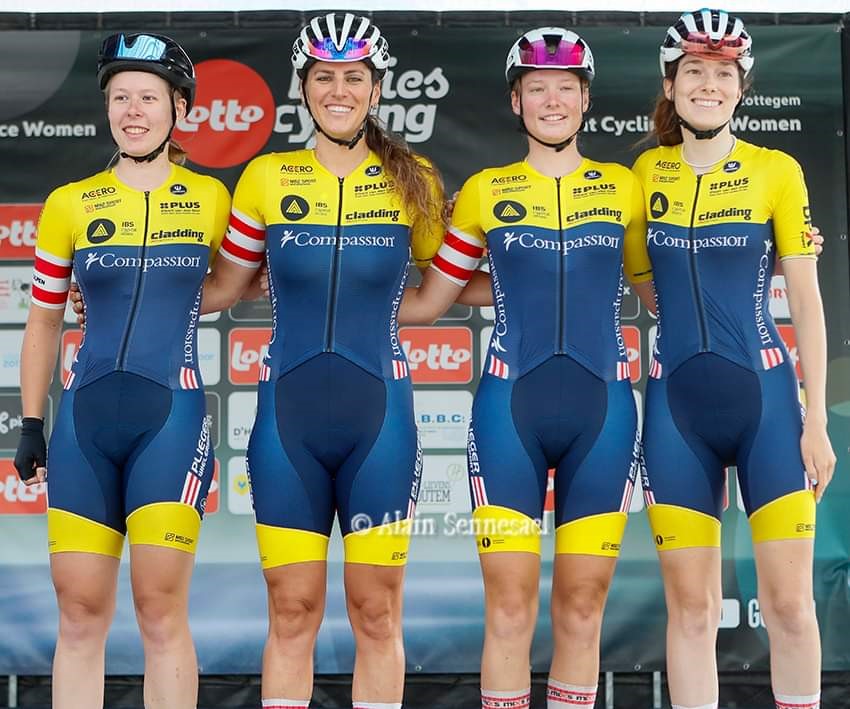 Dames in Belgische Egmont Cycling Race