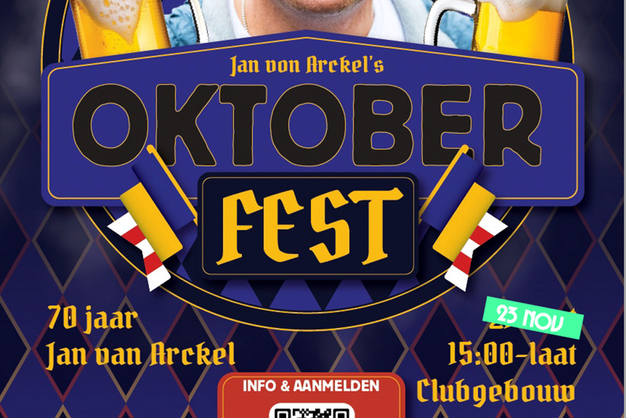 23 november: Feestavond Jan van Arckel