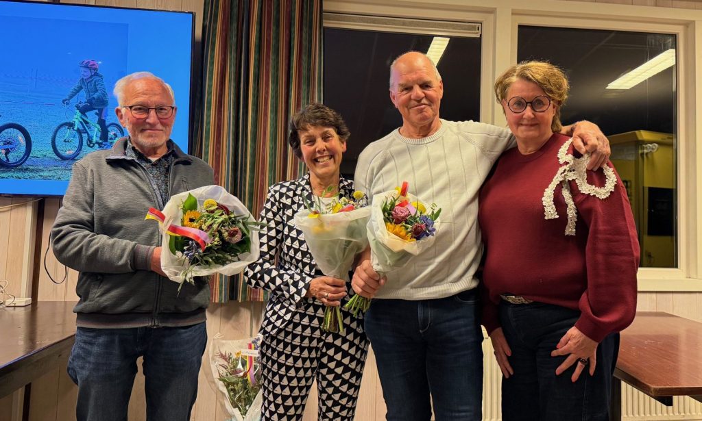 Benoeming drie ereleden